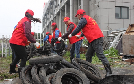 公司党员青年突击队弘扬心灵发展突击工作