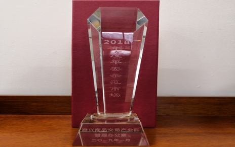 我市场喜获园区“安然示范市场”称号