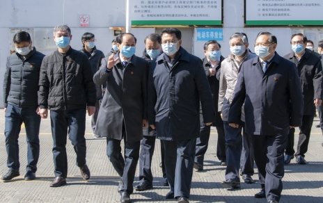 省长袁家军光临我公司调研领导工作