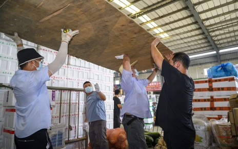 迎考，“蔬菜人”一步一足迹 （蔬菜市场创建持续推动系列）