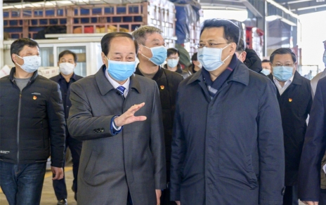 省长袁家军光临我公司调研领导工作