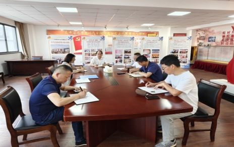 回首分析部署  推动工作实际