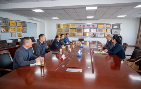 全国城市农贸中心结合会副会长陈谞一行到公司调查调研